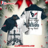 Nfl Houston Texans In My Veins Jesus Im My Heart Hawaiian Shirt 1