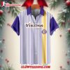 Nfl Minnesota Vikings Classic Retro Mascot Line Summer Beach Hawaiian Shirt 1