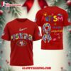 Nfl San Francisco 49ers 2025 Autism Awareness 3d Shirt 1
