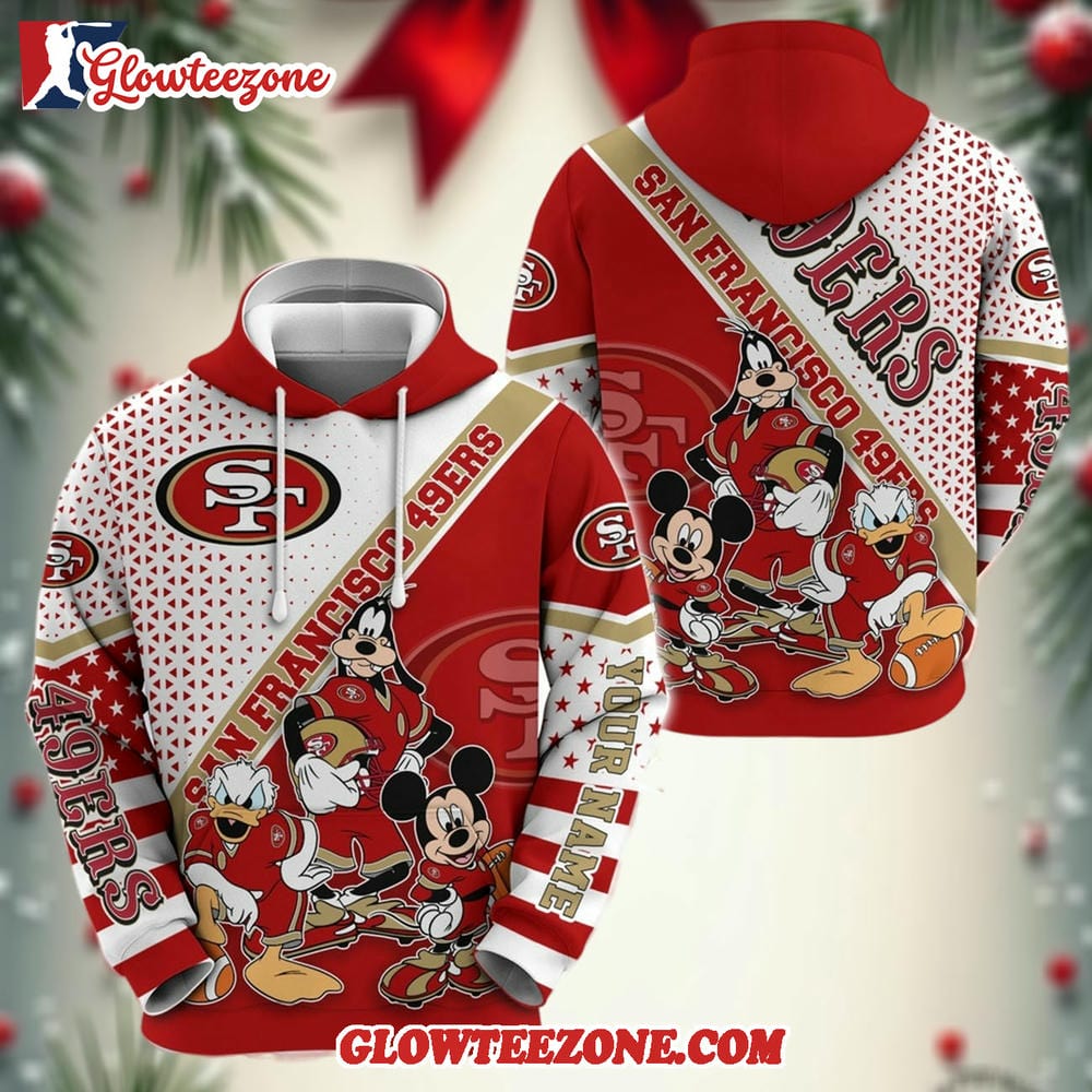 Personalized San Francisco 49ers Hoodie Character Cartoon Movie Unisex Hoodie 1