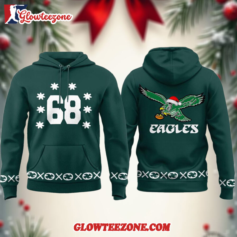 Philadelphia Eagles Christmas 68 Fan Holiday Hoodie Shirt 1