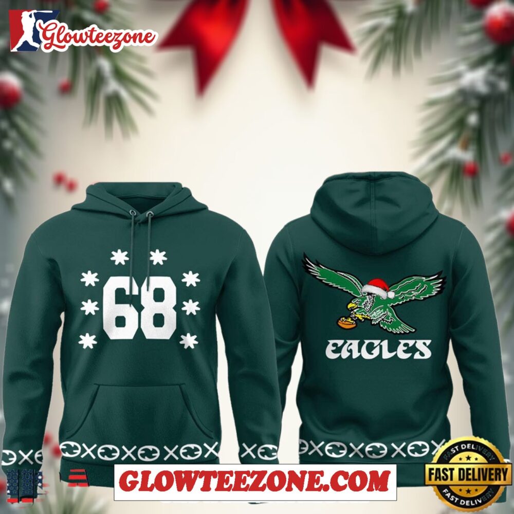 Philadelphia Eagles Christmas Holiday Go Birds Unisex Hoodie 1