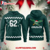 Philadelphia Eagles Christmas Jason Kelce 62 Fan Holiday Hoodie Shirt 1