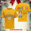 Pittsburgh Steelers Autism Awareness 3d Shirt 1