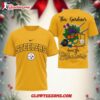 Pittsburgh Steelers Nfl This Gardener Loves The Football 3d Shirt 1