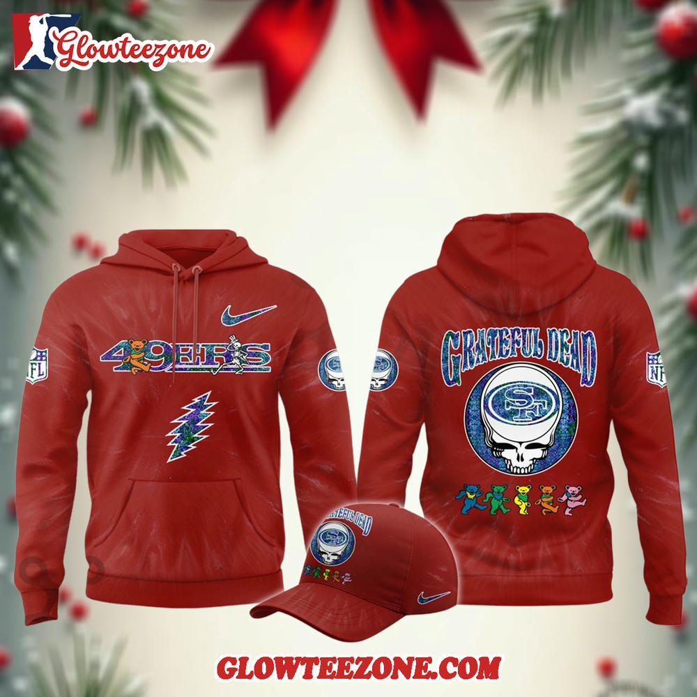 San Francisco 49ers Grateful Dead Limited Hoodie 1