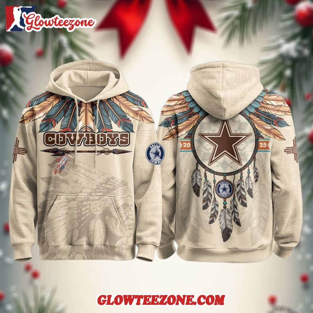 Special Edition Dallas Cowboys X Native American Heritage Month Hoodie Shirt 1