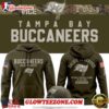 Tampa Bay Buccaneers Nike Olive 2025 Salute To Service Sideline Hoodie 1
