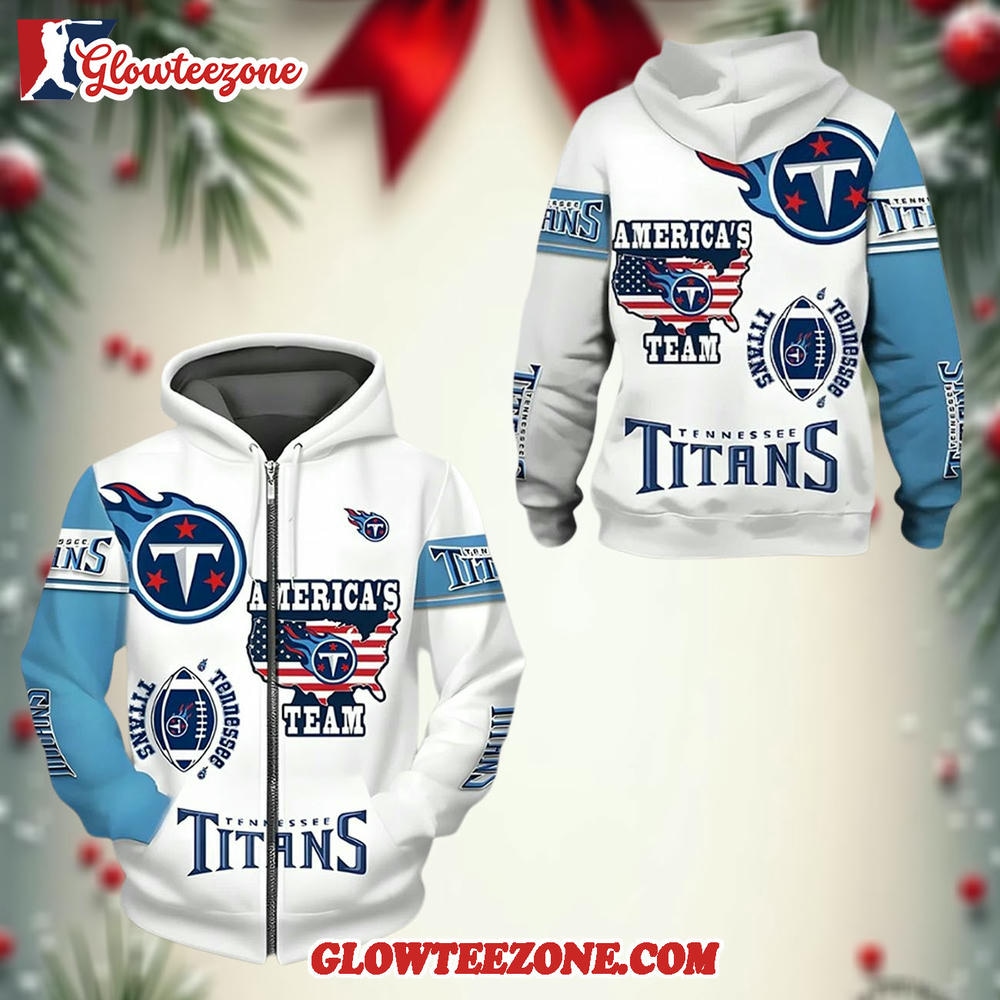 Titans Americas Team Zip Hoodie 1