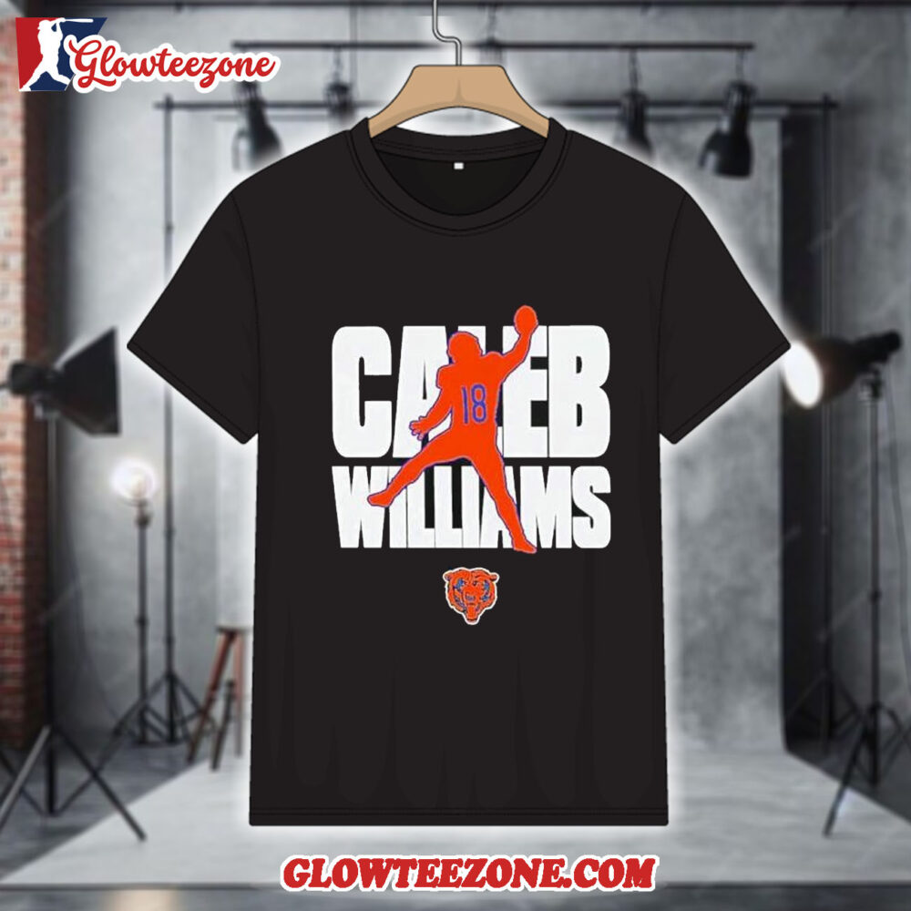 2026 Caleb Williams Chicago Bears Silo Shirt 1
