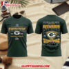 2026 Green Bay Packers NFC Wild Card North Champions 3D Shirt