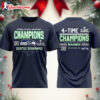 4 time NFC Champions Seattle Seahawks Two Sided Shirt