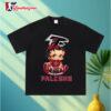 Atlanta Falcons Betty Boop Football T Shirt 3