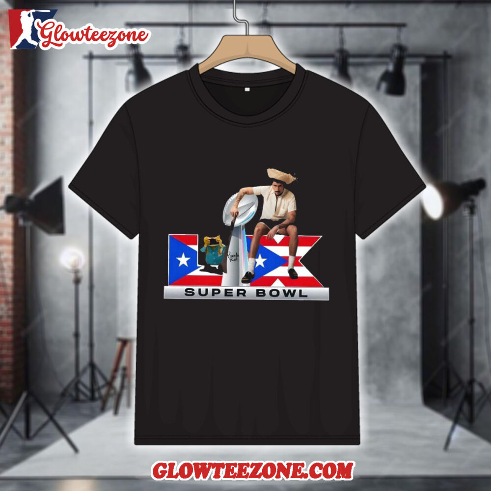 Bad Bunny Super Bowl LX 2026 Graphic T Shirt 1
