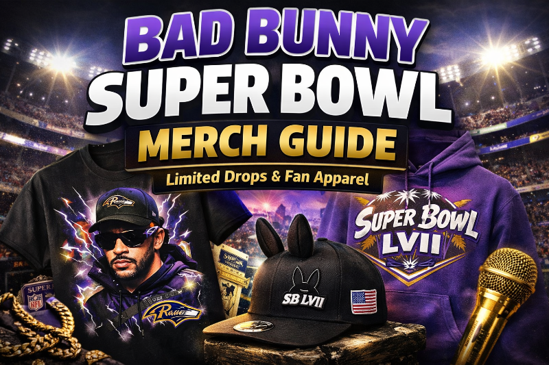 Bad Bunny Super Bowl Merch