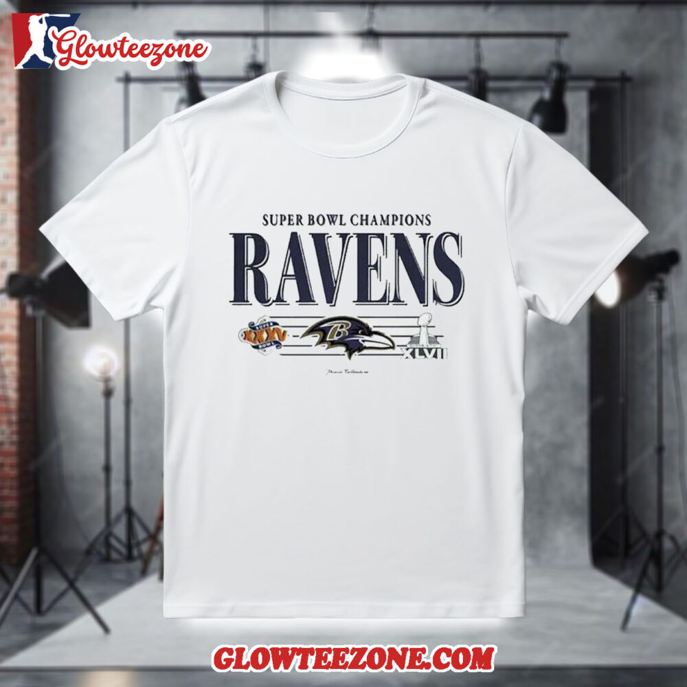 Baltimore Ravens Super Bowl Champions XLVII Shirt 1