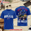 Buffalo Bills Mascot Belt To Ass Go Bills Funny Shirt Fan Gift 2026 3D Shirt