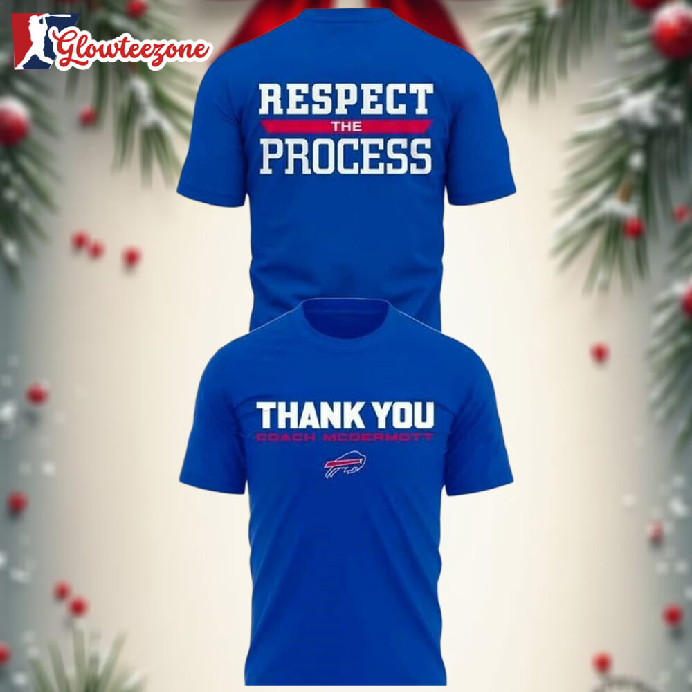Buffalo Bills Thank You Coach Sean Mcdermott Two Sided Shirt