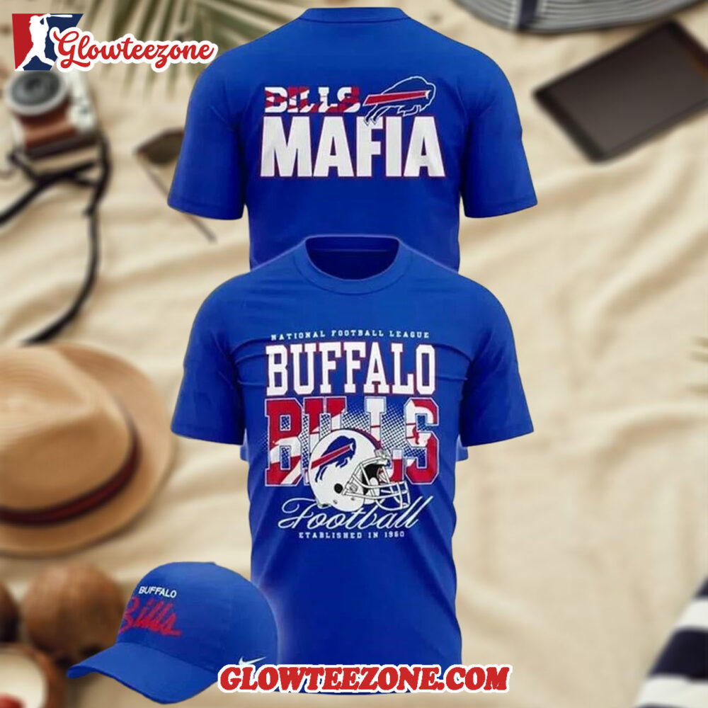 Buffalo Bills x Nick DeSimone Limited Edition 3D Shirt