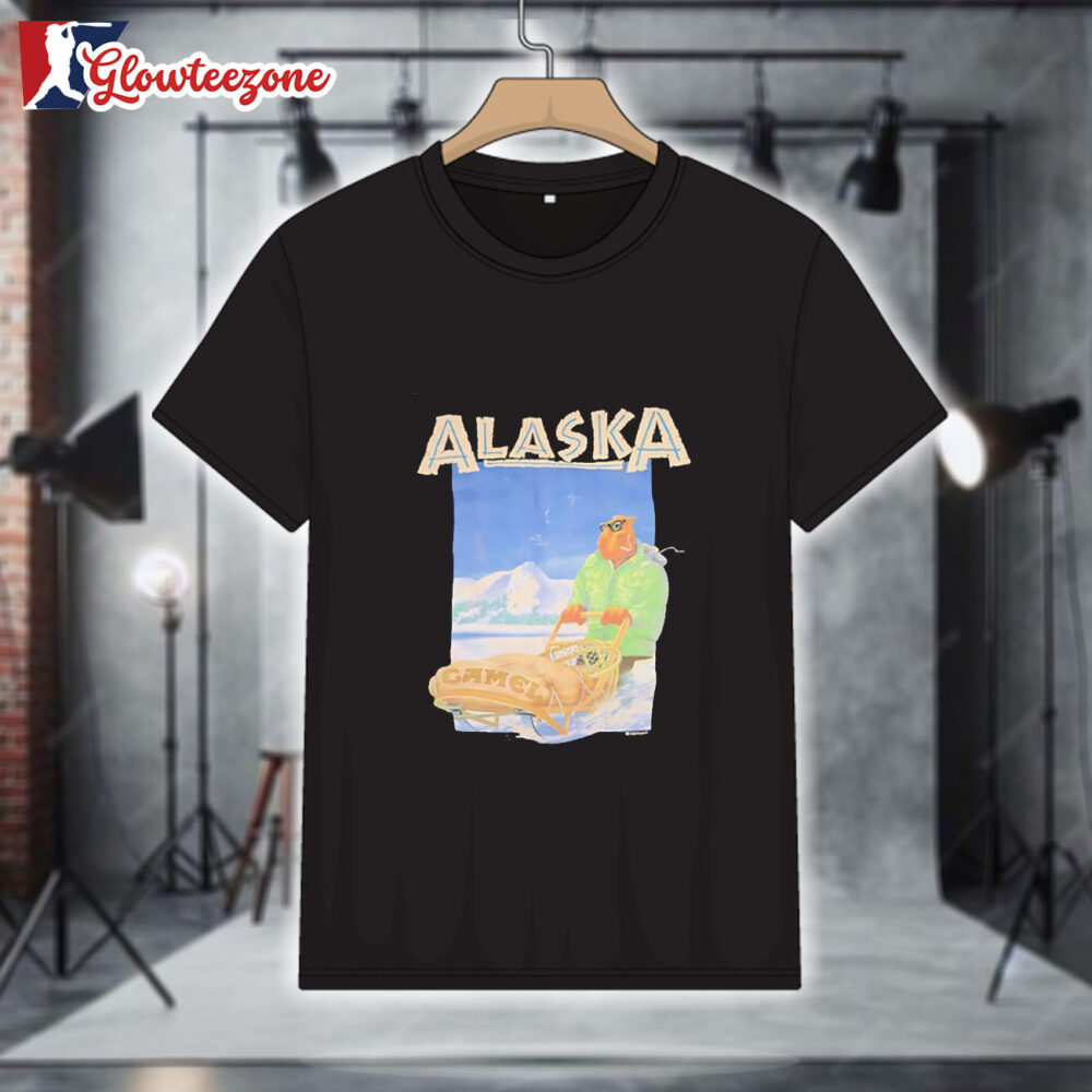 Camel Smoking Cigarettes Alaska Joe Camel Shirt 1