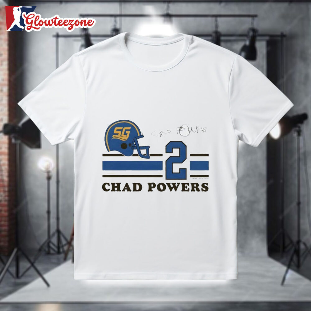 Chad Powers Signature Football Shirt 1