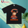 Chicago Bears Betty Boop Football T Shirt 3