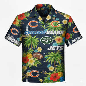 Chicago Bears Hawaiian Shirt