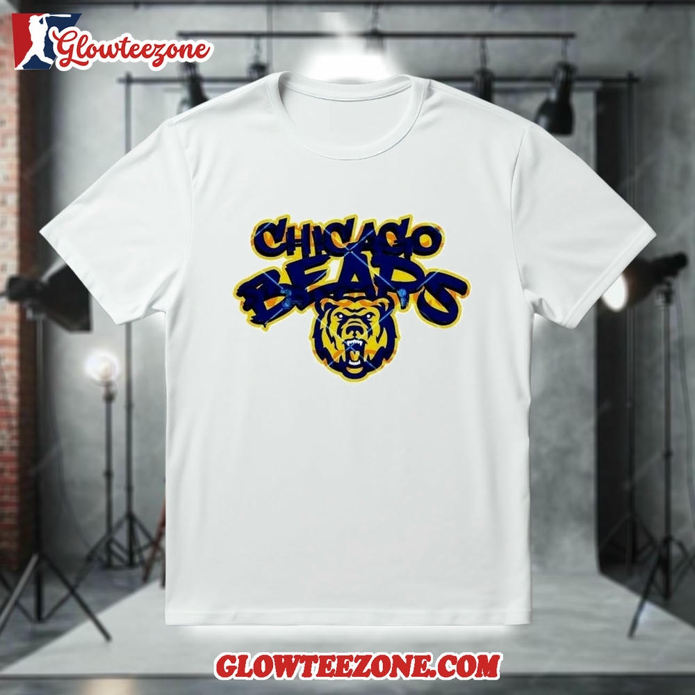 Chicago Bears NFL graffiti Shirt 1