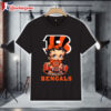 Cincinnati Bengals Betty Boop Football T Shirt 1
