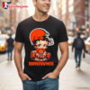 Cleveland Browns Betty Boop Football T-Shirt 1 Cleveland Browns Betty Boop Football T Shirt 2