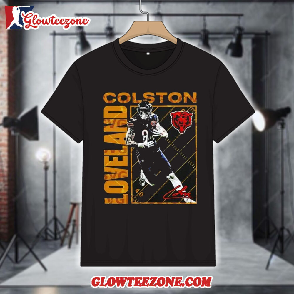 Colston Loveland Chicago Bears Player Shirt 1