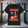 Denver Broncos Crush Orange Defense Helmet Shirt 1