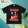 Denver Broncos Crush Orange Defense Helmet Shirt 3