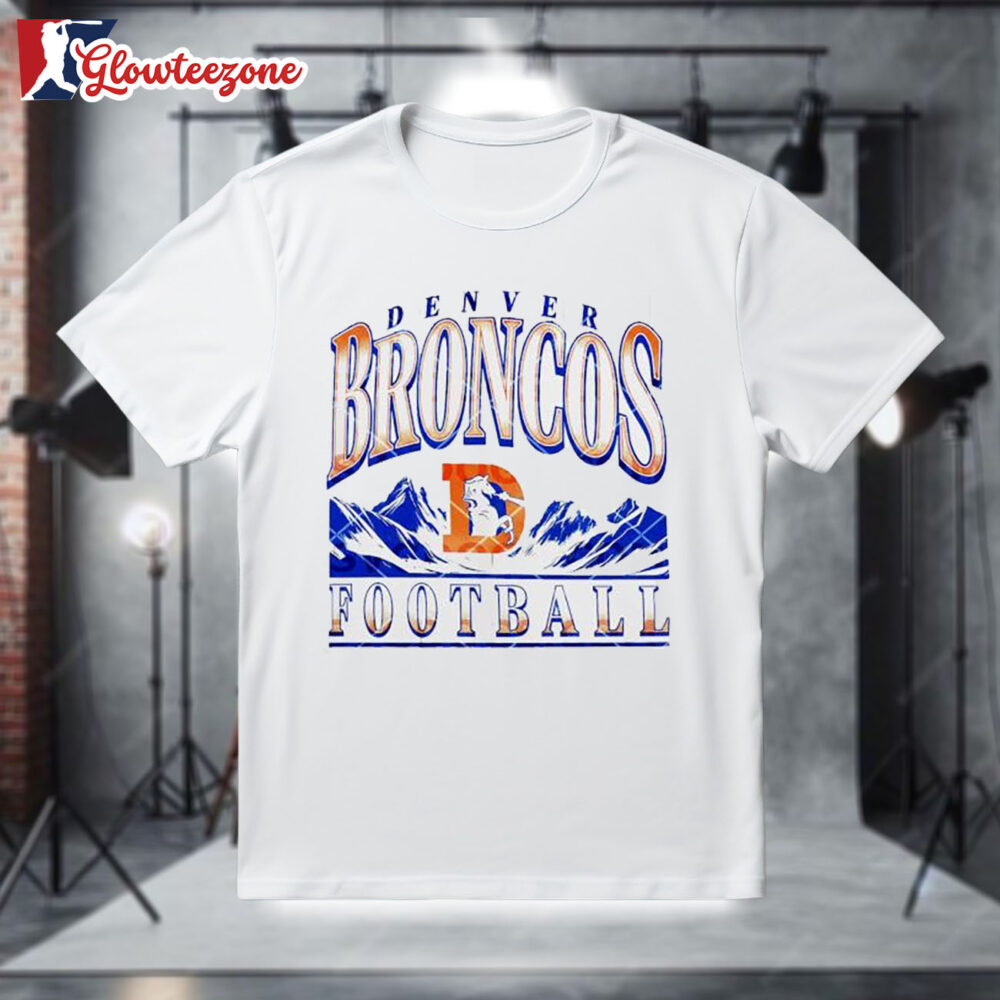 Denver Broncos Football Afc Mountains Shirt 1