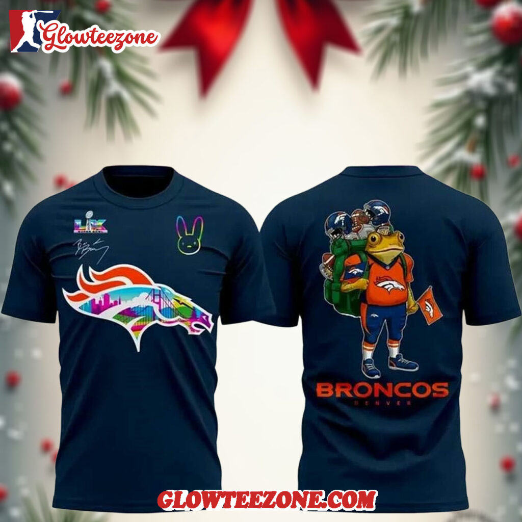 Denver Broncos x Bad Bunny Super Bowl 2026 Limited Edition Two Sided Shirt
