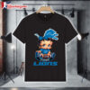 Detroit Lions Betty Boop Football T Shirt 1