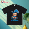Detroit Lions Betty Boop Football T Shirt 3