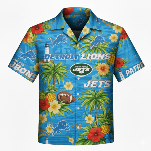 Detroit Lions Hawaiian Shirt