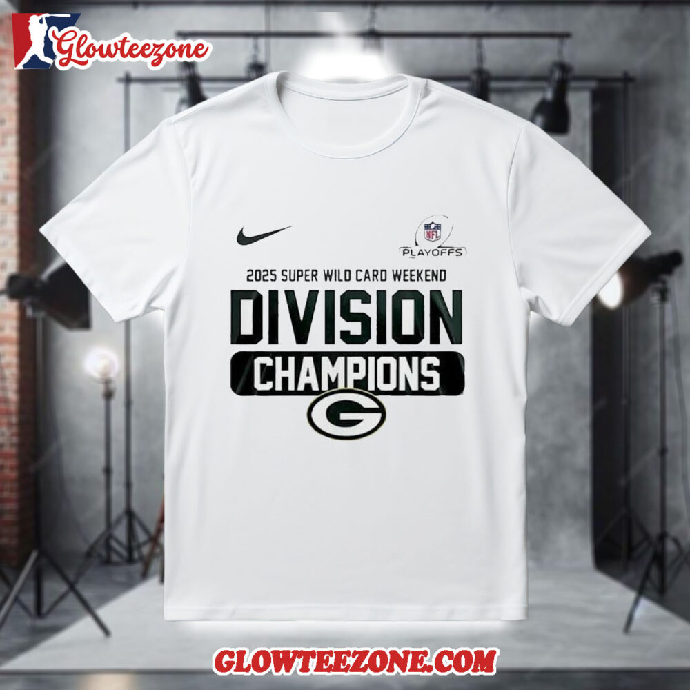 Green Bay Packers 2025 Super Wild Card Weekend Division Champions Shirt 1
