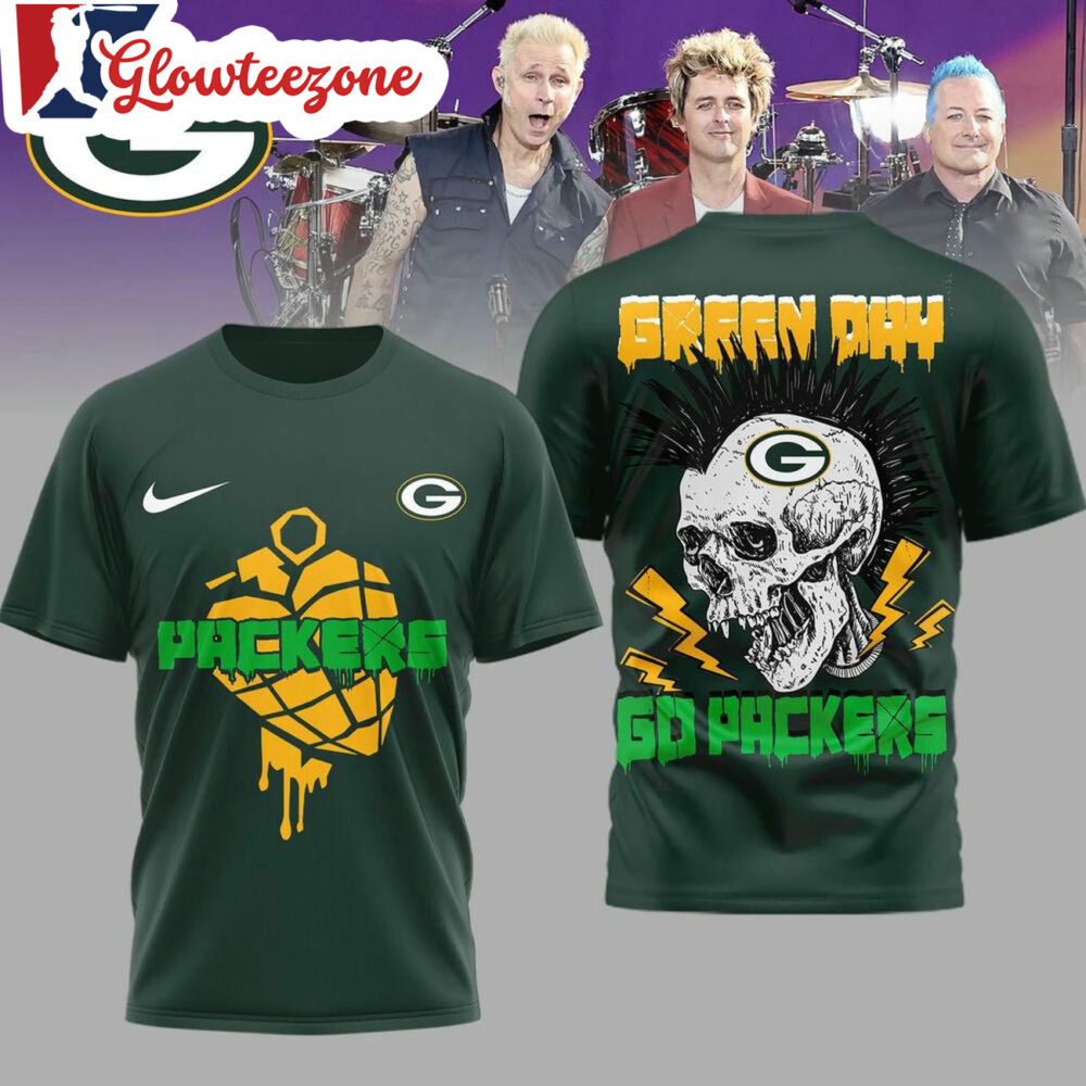 Green Bay Packers 2026 Green Day Football Unisex 3D Shirt