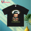Green Bay Packers Betty Boop Football T Shirt 3