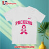 Green Bay Packers Cancer Awareness Never Ever Giving Up Hope Shirt 3