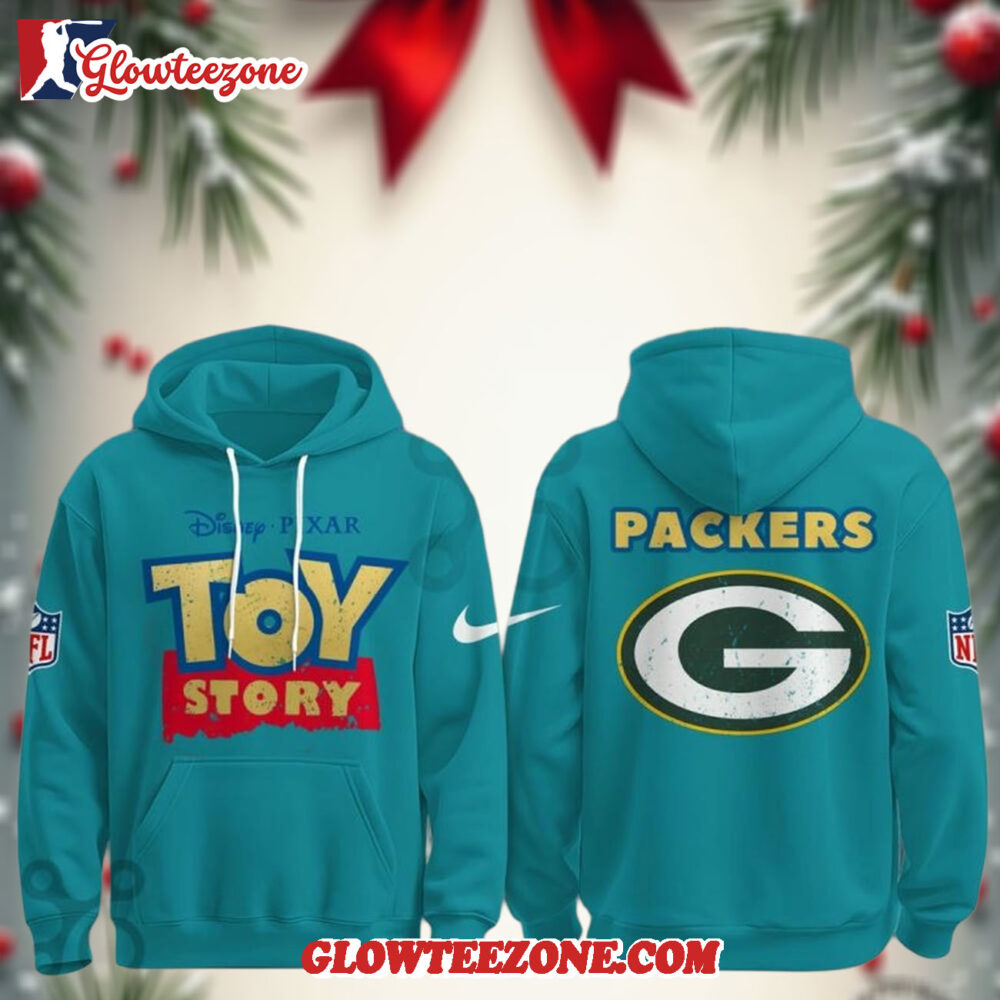 Green Bay Packers NFL x Toy Story 5 Limited Edition Hoodie And Joggers 1