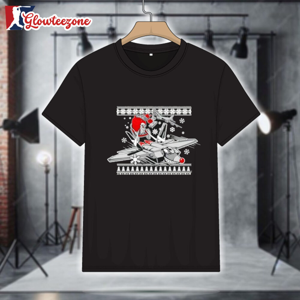 Habitual Line Crosser HLC Festive Franklin Christmas Shirt 1