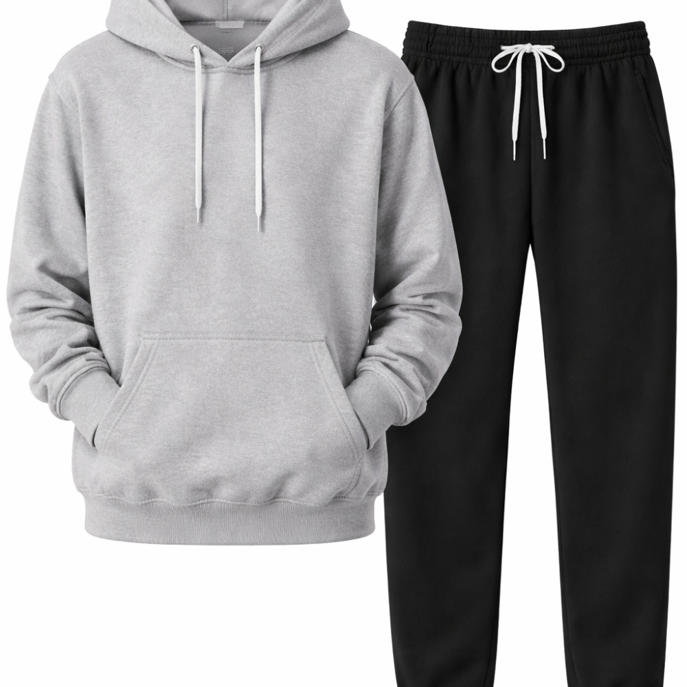Hoodie and Long Pants Set