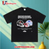Houston Texans vs New England Patriots Divisional Playoffs 2025 Gillette Stadium Helmet Shirt 3