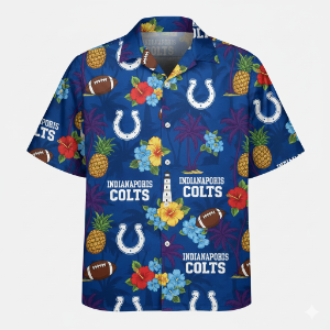 Indianapolis Colts Hawaiian Shirt