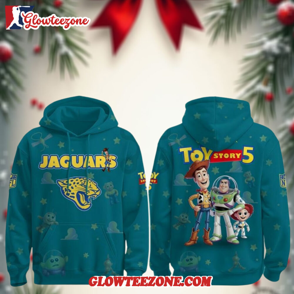 Jacksonville Jaguars NFL x Toy Story 5 Limited Hoodie And Joggers 1