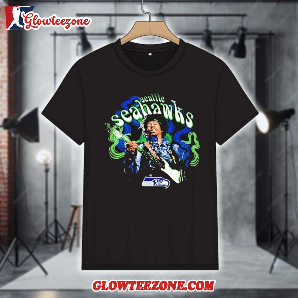 Jimi Hendrix Seattle Seahawks Shirt 1