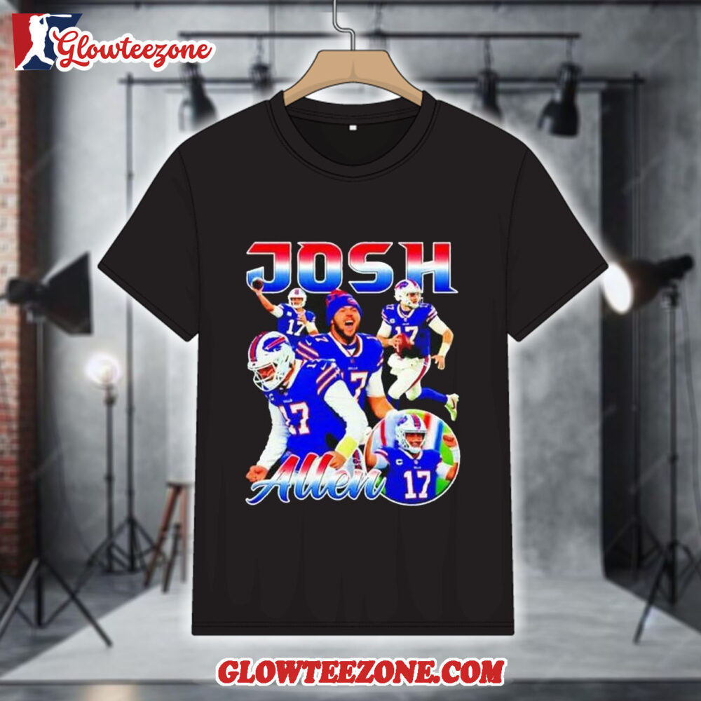Josh Allen Buffalo Bills player collage 2026 Shirt 1